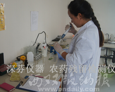 勐?？h加大蔬菜農(nóng)藥殘留檢測(cè)